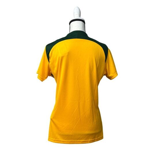 Adidas Women’s  Climacool Custom Print Tiro 17 Jersey, Yellow/Green/White, Sz. M - Picture 3 of 13